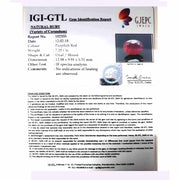 8.00 Ratti Natural New Burma Ruby with Govt Lab Certificate-(3441)